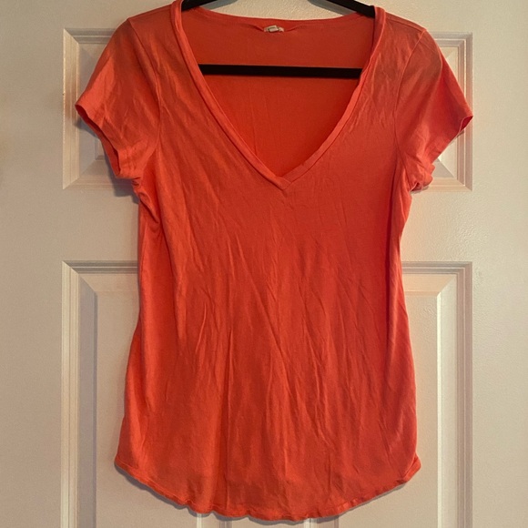 J. Crew Soft V-Neck Tee, size Medium - Picture 2 of 6
